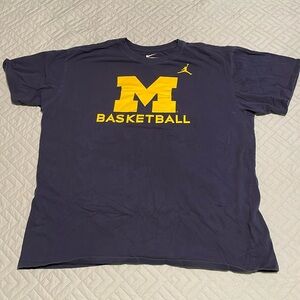 Nike Jordan University of Michigan Basketball Shirt